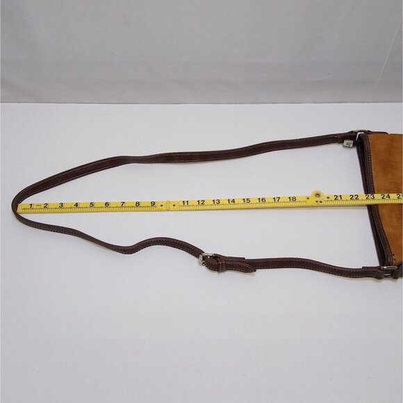 Montana West PU Leather Crossbody Bag Adjustable Stud Rhinestone Embroidered VTG - Picture 16 of 16